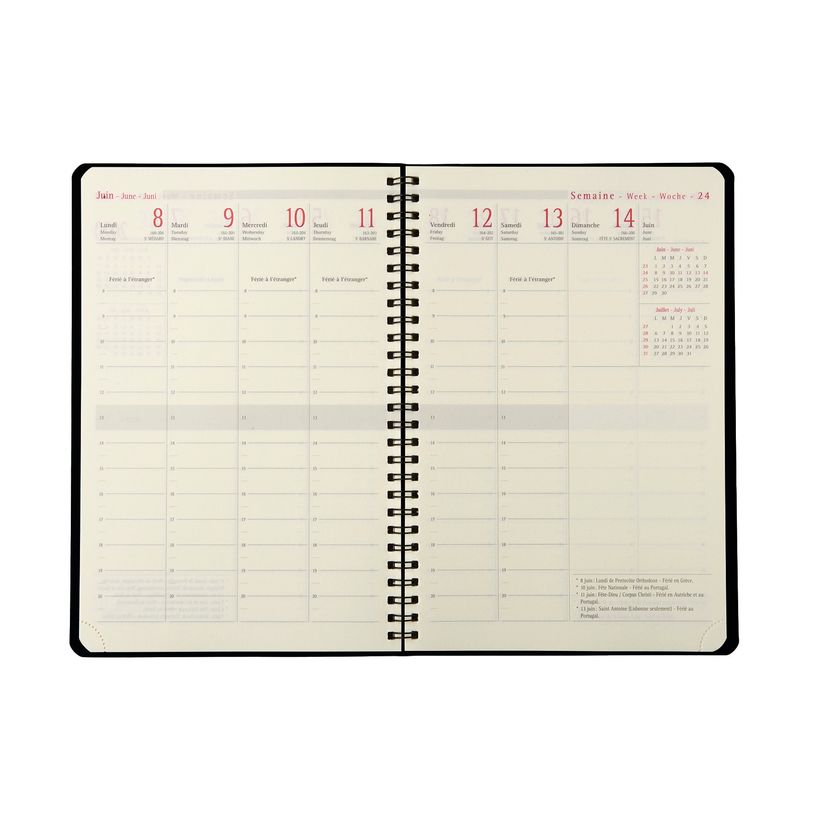 3108728257304-Agenda spiralé Glasgow - 1 semaine sur 2 pages - 17 x 24,5 cm - disponible dans différent-P_79360142_6-5