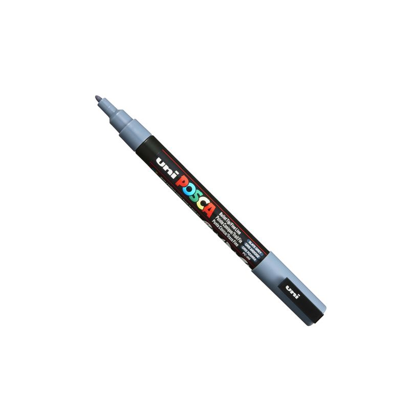 4902778123706-Posca - Marqueur peinture pointe fine - gris ardoise-P_79360302_1-0