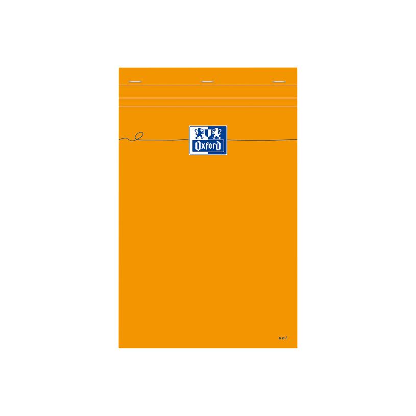 3020120815022-Oxford - Pack de 5 Blocs notes - A4 + - 160 pages - blanc - 80g - orange-P_79360636_1-0