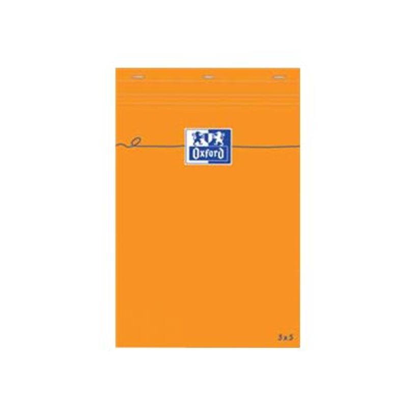 2012347335583-Oxford - Pack de 5 Blocs notes - A4 + - 160 pages - petits carreaux - 80g - perforés-P_79360725_1-0