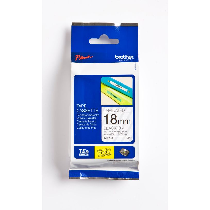 4977766684934-Brother TZe141 - Ruban d'étiquettes auto-adhésives - 1 rouleau (18 mm x 8 m) - fond trans-P_79360917_4-0