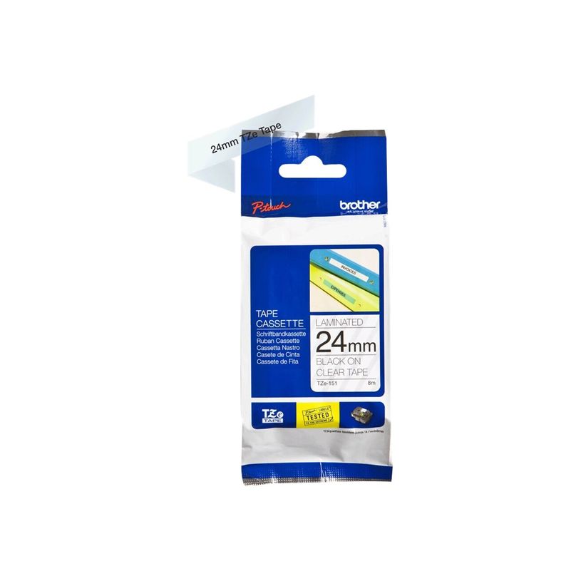 4977766684996-Brother TZe151 - Ruban d'étiquettes auto-adhésives - 1 rouleau (24 mm x 8 m) - fond trans-P_79360918_3-5