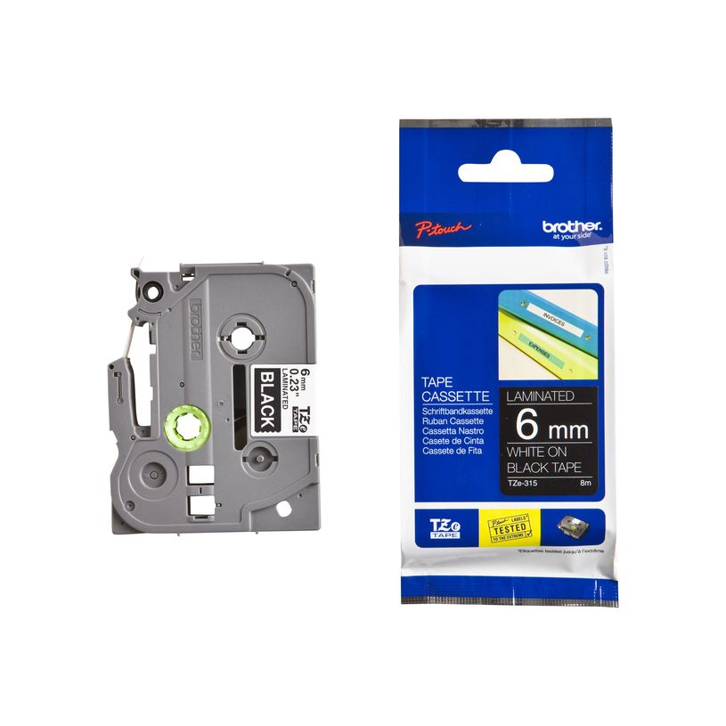 4977766052399-Brother TZe315 - Ruban d'étiquettes auto-adhésives - 1 rouleau (6 mm x 8 m) - fond noir -P_79360923_10-4