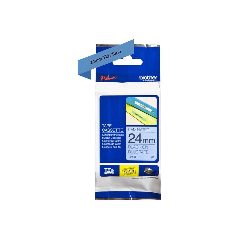 4977766686532-Brother TZe551 - Ruban d'étiquettes auto-adhésives - 1 rouleau (24 mm x 8 m) - fond bleu -P_79360931_2-2