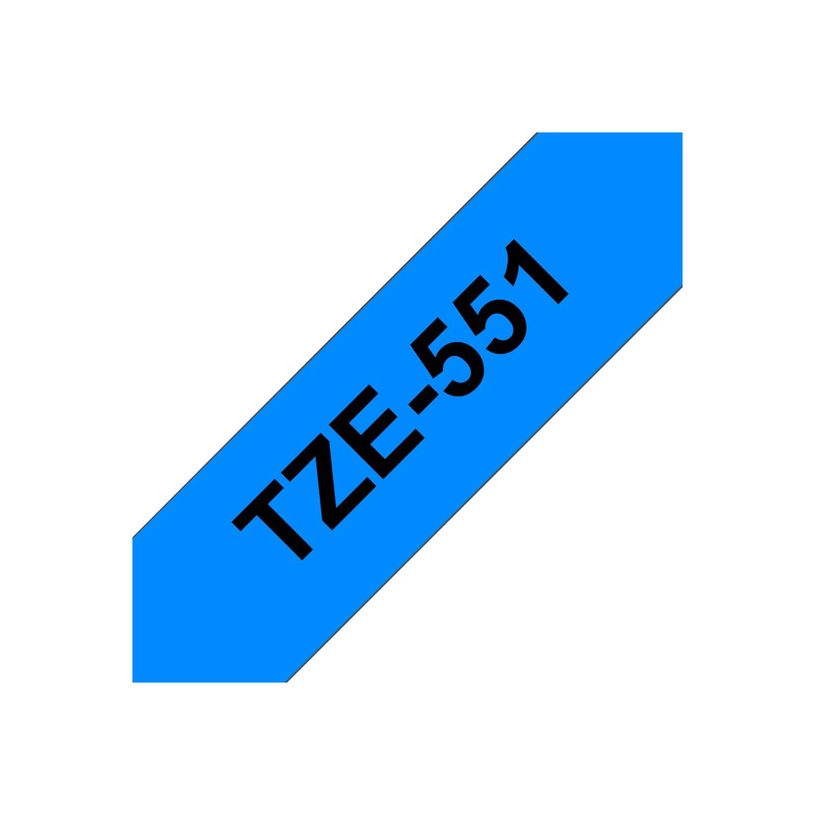 4977766686532-Brother TZe551 - Ruban d'étiquettes auto-adhésives - 1 rouleau (24 mm x 8 m) - fond bleu -P_79360931_4-0