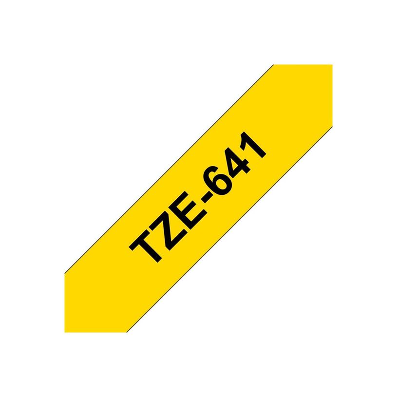 4977766686716-Brother TZe641 - Ruban d'étiquettes auto-adhésives - 1 rouleau (18 mm x 8 m) - fond jaun-P_79360934_16-6
