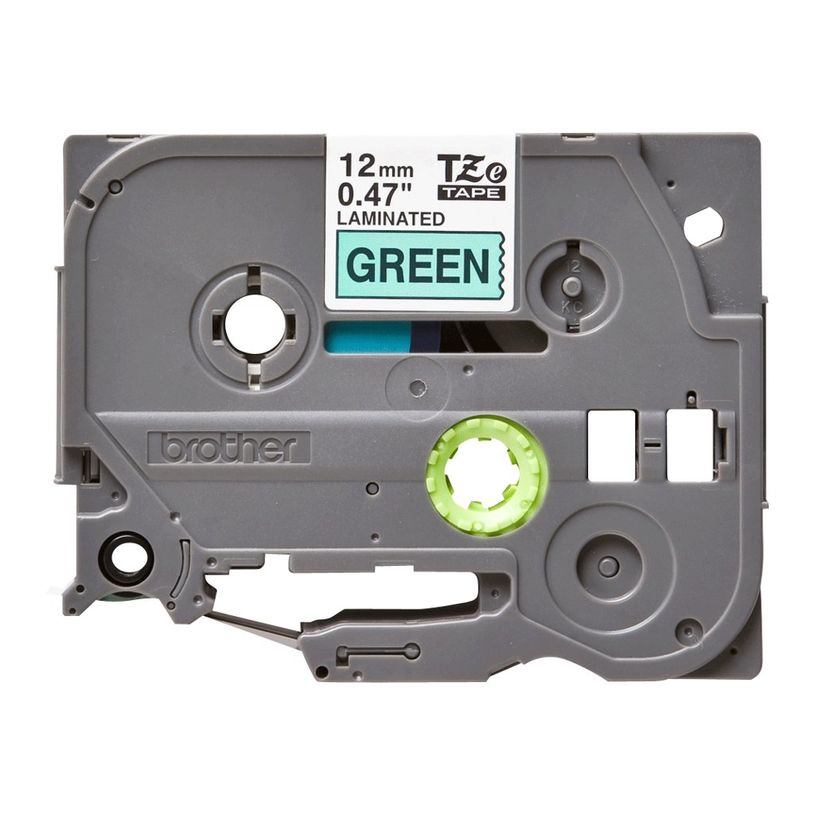 4977766691352-Brother TZe731 - Ruban d'étiquettes auto-adhésives - 1 rouleau (12 mm x 8 m) - fond ver-P_79360936_14-10
