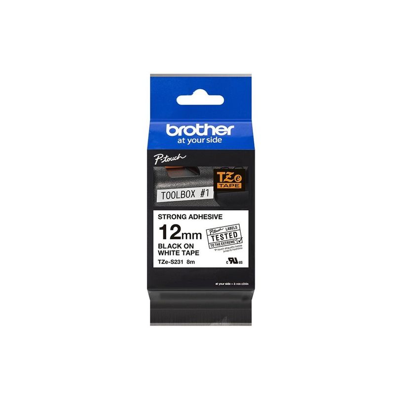 4977766685221-Brother TZe231S - Ruban d'étiquettes auto-adhésives - 1 rouleau (12 mm x 8 m) - fond bl-P_79360939_16-13