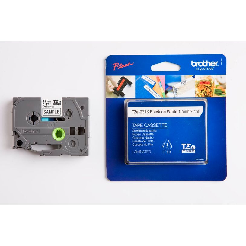 4977766685221-Brother TZe231S - Ruban d'étiquettes auto-adhésives - 1 rouleau (12 mm x 8 m) - fond blan-P_79360939_7-1