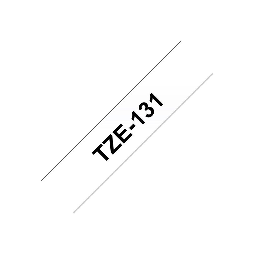 4977766684811-Brother TZe131 - Ruban d'étiquettes auto-adhésives - 1 rouleau (12 mm x 8 m) - fond tra-P_79361032_24-12