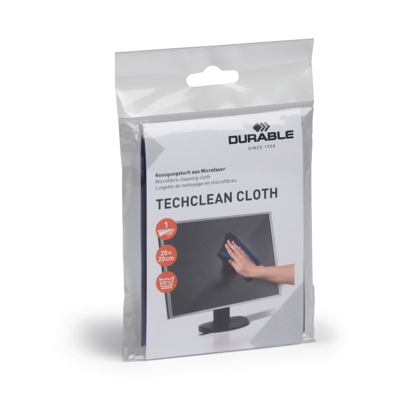 4005546503837-Durable - Chiffon de nettoyage TECHCLEAN CLOTH - 200 x 200 mm-P_79361677_1-0