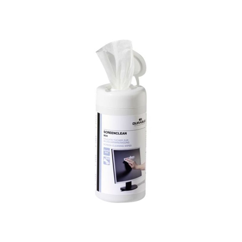 4005546570990-Durable Screenclean Box - boite de 100 lingettes imprégnées-P_79361684_4-2
