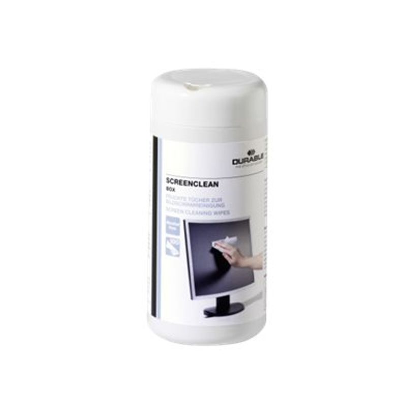 4005546570990-Durable Screenclean Box - boite de 100 lingettes imprégnées-P_79361684_5-3