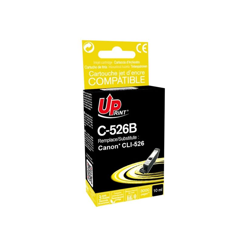 3584770882587-Cartouche remanufacturée Canon CLI-526 - noir - Uprint-P_79361894_2-1