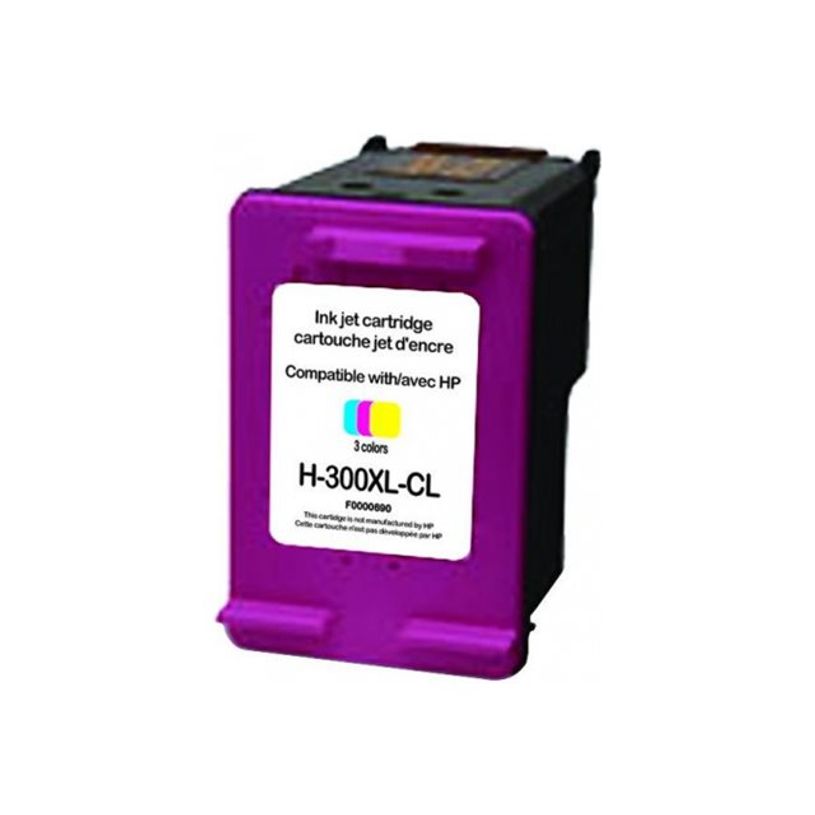 3584770830410-Cartouche remanufacturée HP 300XL - cyan, magenta, jaune - Uprint-P_79361958_2-2