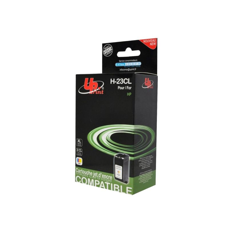 3584770880132-Cartouche remanufacturée HP 23 - cyan, magenta, jaune - Uprint-P_79361962_1-0