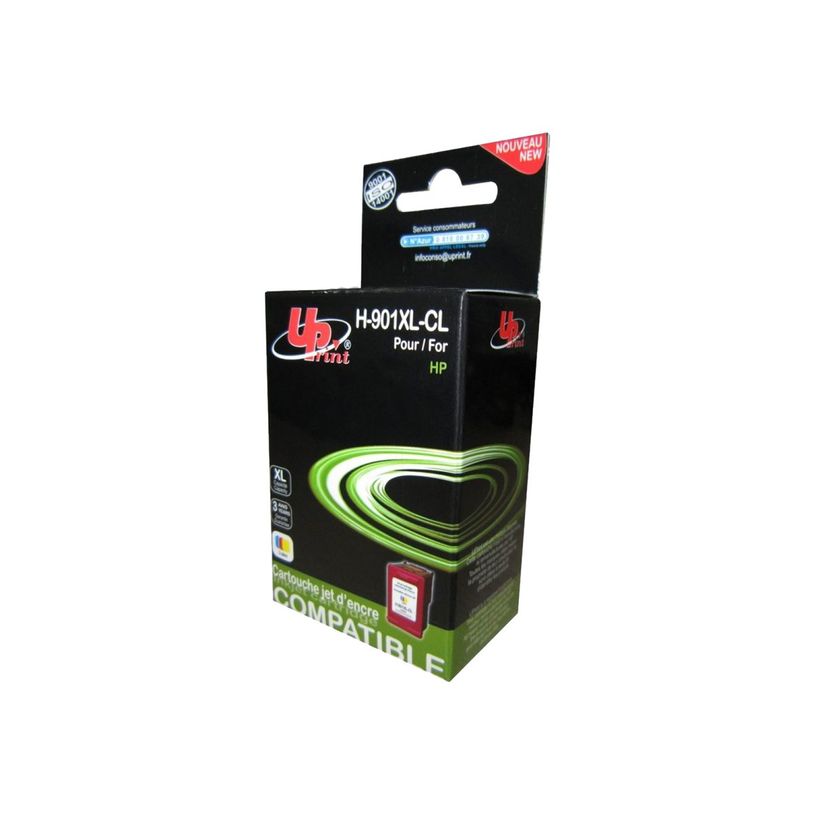 3584770880972-Cartouche remanufacturée HP 901XL - cyan, magenta, jaune - Uprint-P_79362026_1-0