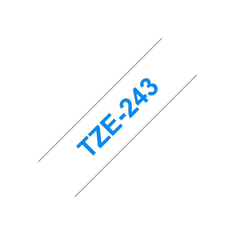 4977766052016-Brother TZe243 - Ruban d'étiquettes auto-adhésives - 1 rouleau (18 mm x 8 m) - fond blan-P_79362069_11-9