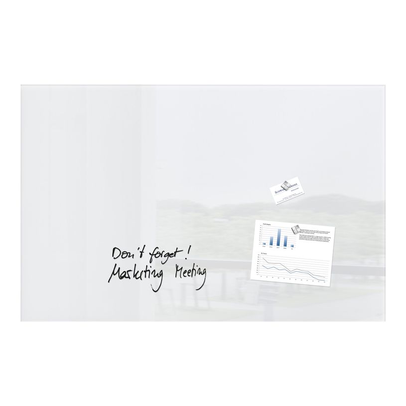 4004360887635-Sigel Artverum - Tableau magnétique en verre - 100 x 65 cm - blanc-P_79362249_2-1