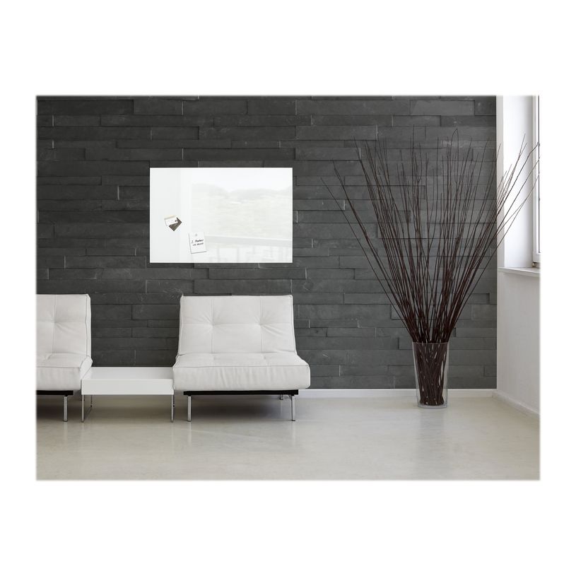 4004360887635-Sigel Artverum - Tableau magnétique en verre - 100 x 65 cm - blanc-P_79362249_5-4