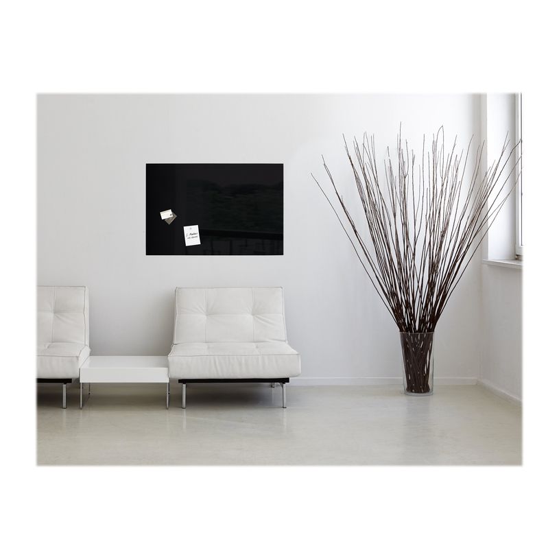 4004360887666-Sigel Artverum - Tableau magnétique en verre - 78 x 48 cm - noir-P_79362252_4-3