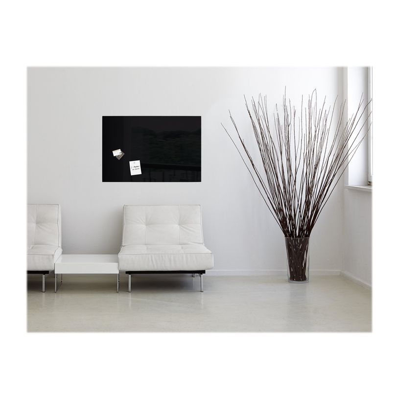 4004360887680-Sigel Artverum - Tableau magnétique en verre - 60 x 40 cm - noir-P_79362254_4-3