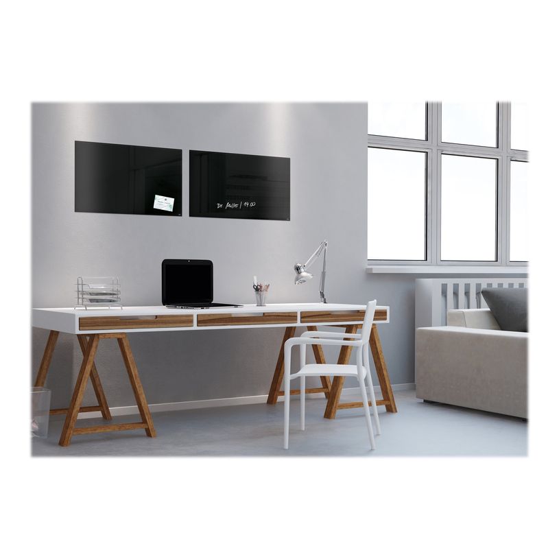 4004360887680-Sigel Artverum - Tableau magnétique en verre - 60 x 40 cm - noir-P_79362254_6-5