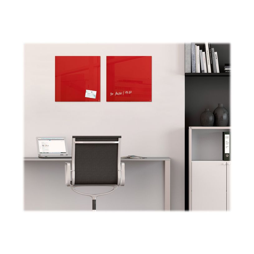 4004360887703-Sigel Artverum - Tableau magnétique en verre - 48 x 48 cm - rouge-P_79362256_5-4