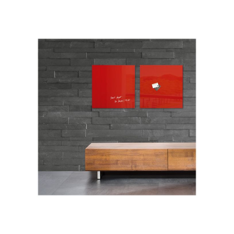 4004360887703-Sigel Artverum - Tableau magnétique en verre - 48 x 48 cm - rouge-P_79362256_6-5