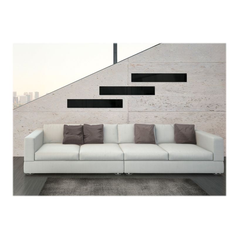 4004360887802-Sigel Artverum - Tableau magnétique en verre - 12 x 78 cm - noir-P_79362265_5-4