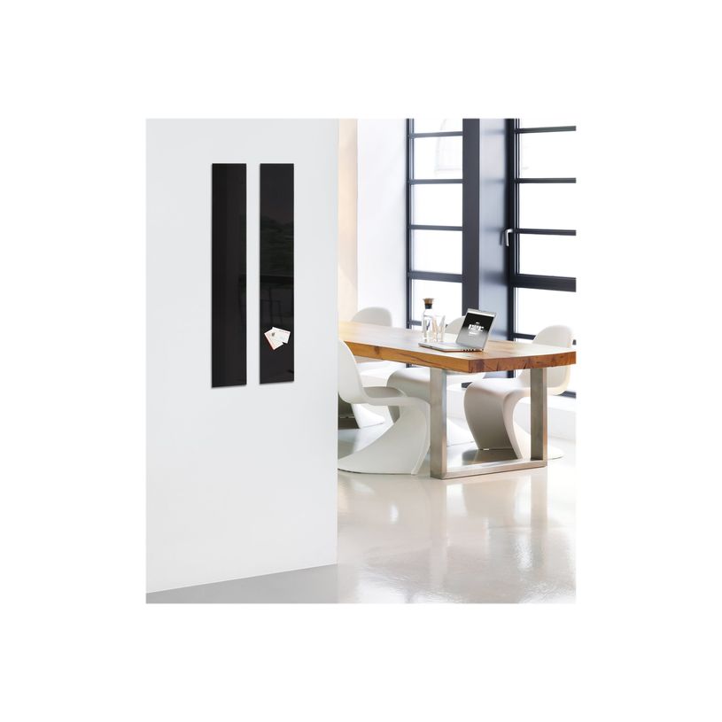 4004360887802-Sigel Artverum - Tableau magnétique en verre - 12 x 78 cm - noir-P_79362265_7-6