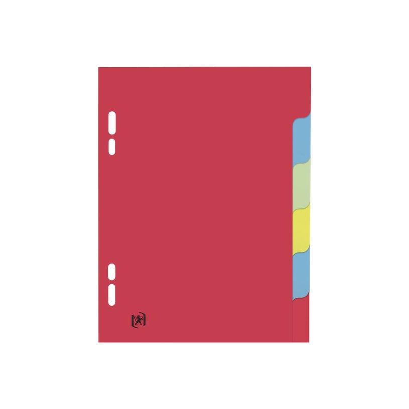 3045055774213-Oxford - Intercalaire 6 positions - 17 x 22 cm - carte colorée-P_79362399_1-0
