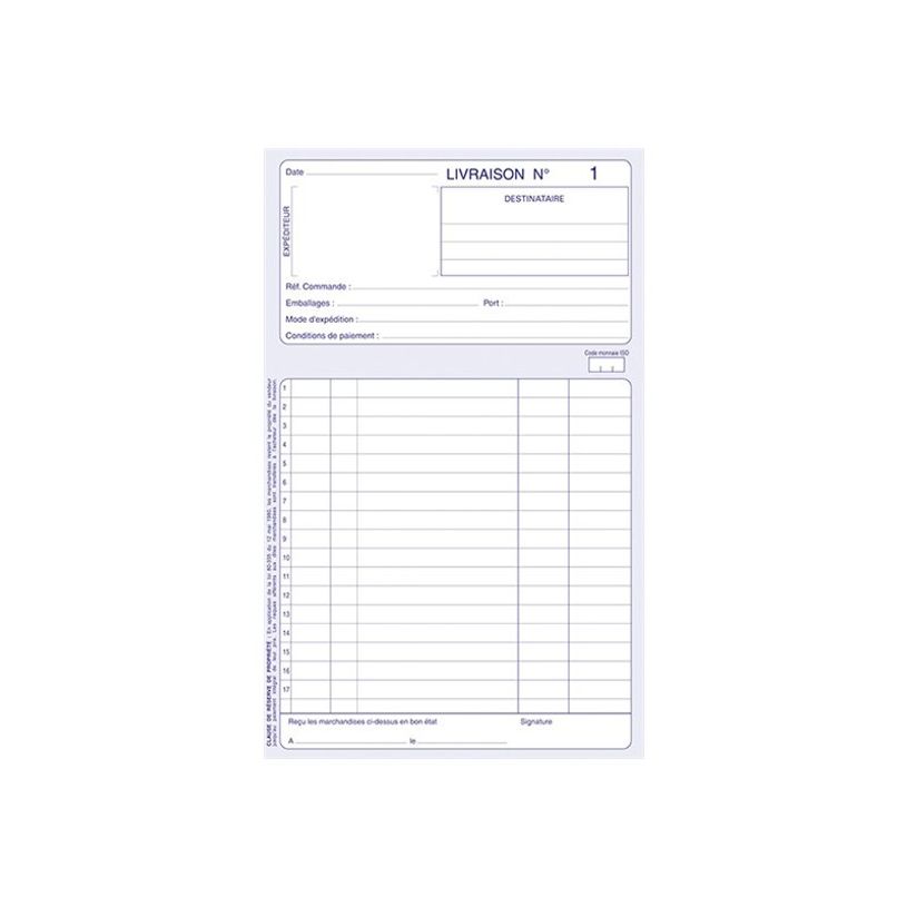 3416790021076-ELVE - Manifold Carnet de livraisons - 50 dupli - 21 x 14 cm-P_79362515_2-1