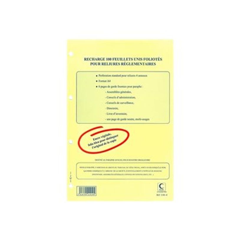 3416790110145-ELVE - Recharge 100 feuillets numérotés pour reliures réglementaires - A4-P_79362530_1-0
