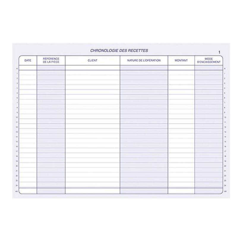 3416790195470-ELVE - Manifold Carnet de recettes/dépenses auto-entrepreneurs - 40 dupli - A4-P_79362532_2-1