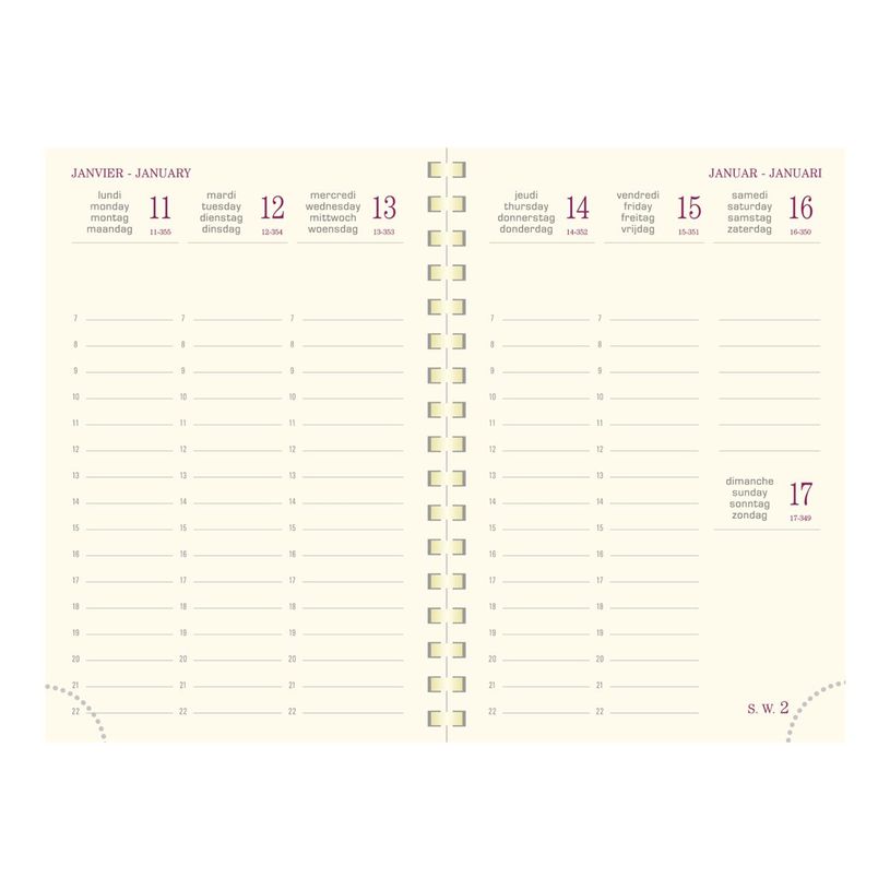 3660942124300-Agenda de poche spiralé Cassandra Eurotime 13S - 1 semaine sur 2 pages - 9 x 13 cm - disponible dans diff-P_79363156_1-7
