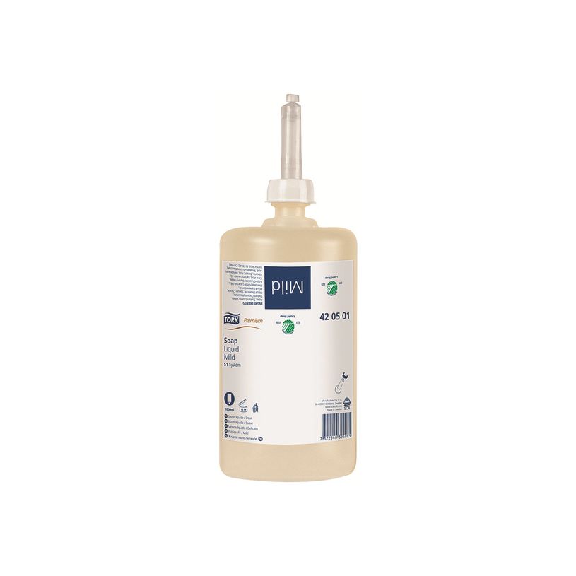 7322540394085-Tork Premium Mild S1 - Rechage de savon liquide 1L-P_79363294_1-0