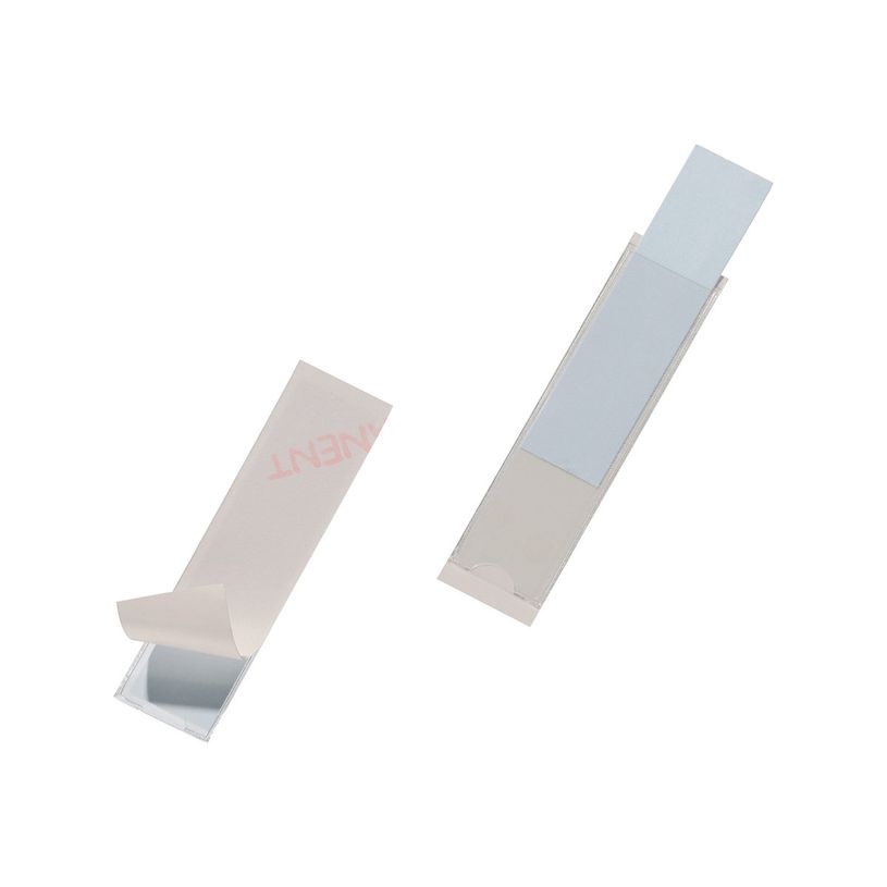 4005546889221-DURABLE POCKETFIX - 10 Porte-étiquettes adhésives - 20 x 75 mm - transparent-P_79363367_1-0