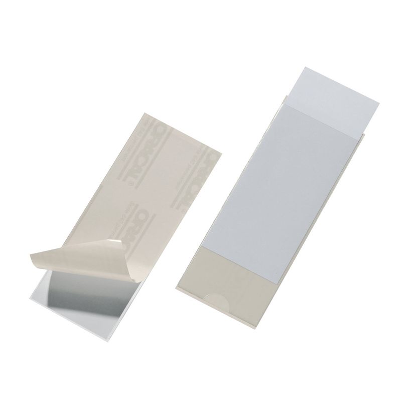 4005546889252-DURABLE POCKETFIX - 10 Porte-étiquettes adhésives - 60 x 150 mm - transparent-P_79363370_1-0