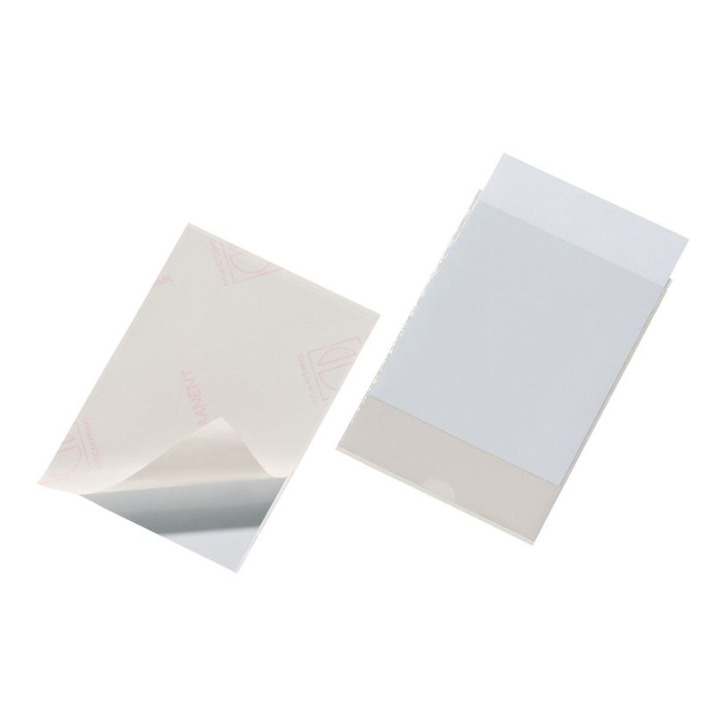 4005546889269-DURABLE POCKETFIX - 10 Porte-étiquettes adhésives - 105 x 148 mm - transparent-P_79363371_4-2