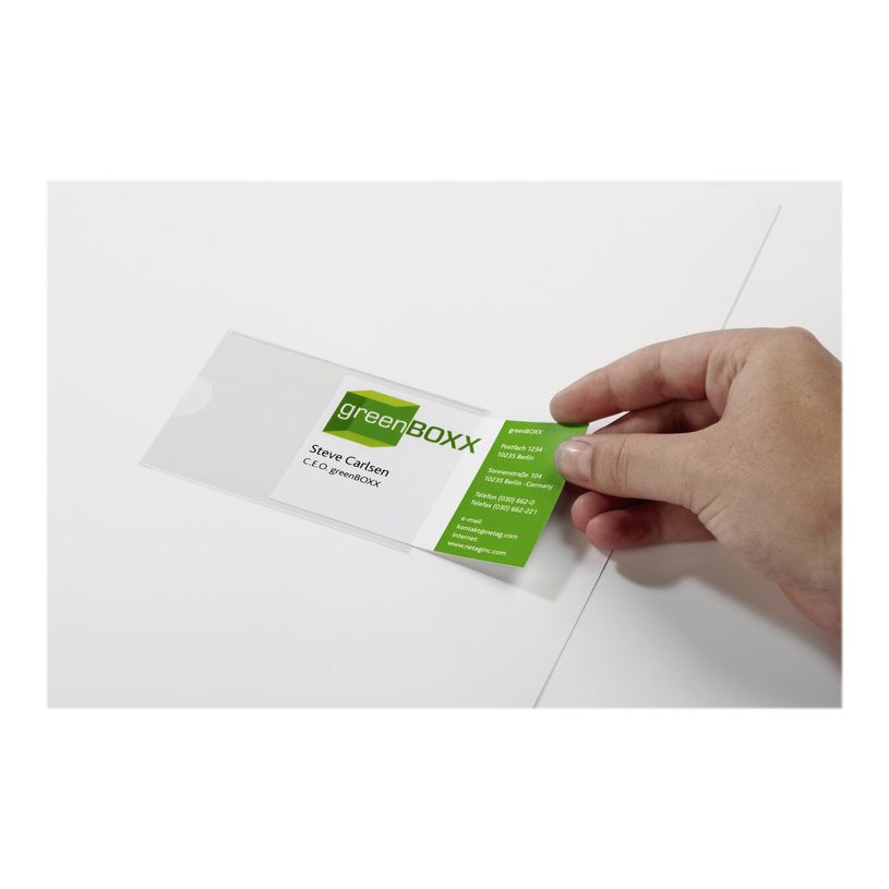 4005546889276-DURABLE POCKETFIX - 10 Porte-étiquette adhésives - 57x 90 mm - transparent-P_79363372_1-2