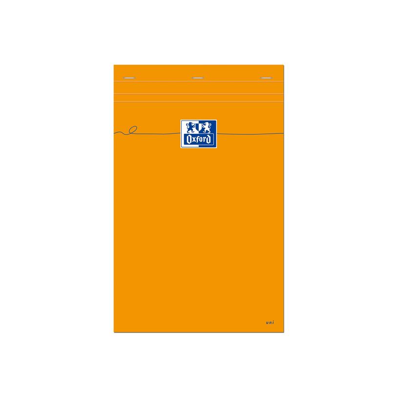 2012347543414-Oxford - Bloc notes - A4 + - 160 pages - blanc - 80G - orange-P_79363379_1-0