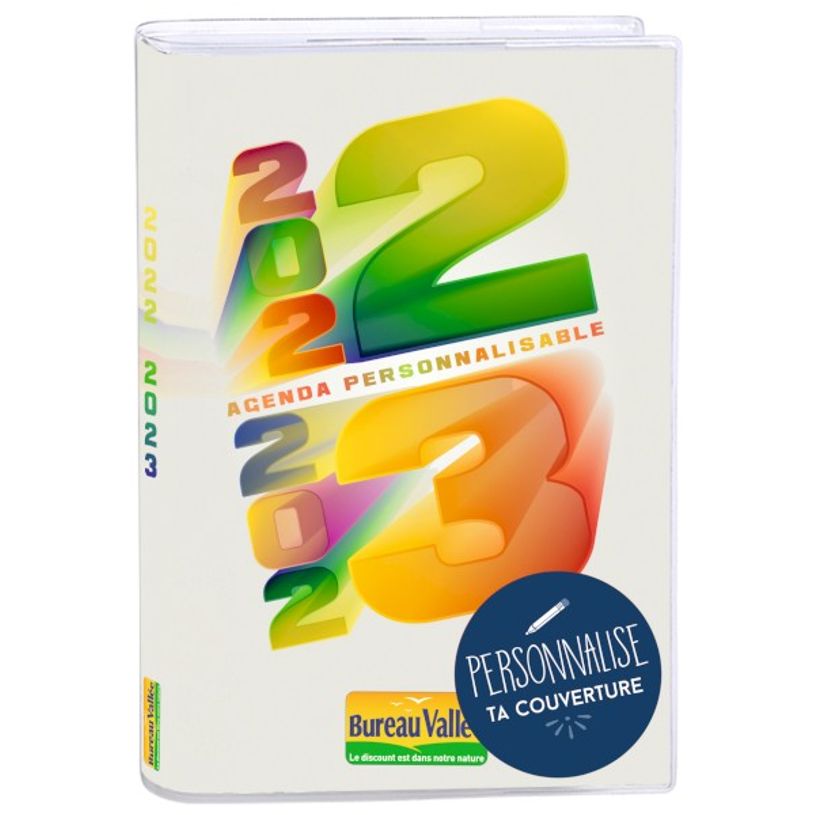 3108726151031-Agenda personnalisable Exclusivité Bureau Vallée - 1 jour par page - 12,5 x 17,5 cm-P_79363512_1-0