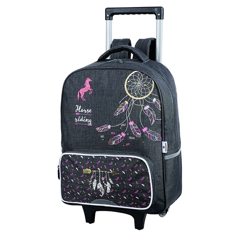 3108720634325-Sac à dos à roulettes Cheval - Oberthur-P_79363856_1-0