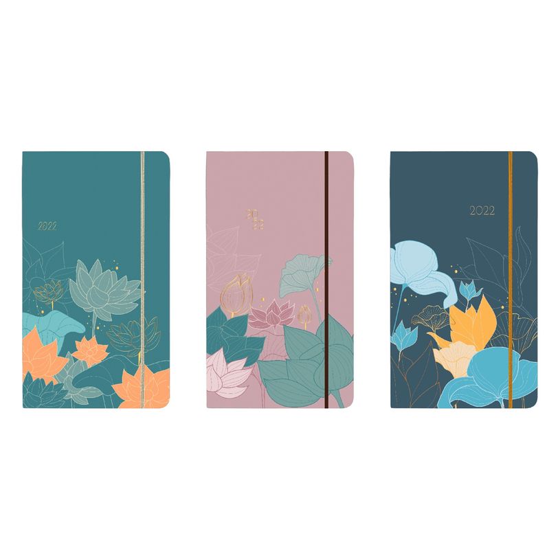 3108728448207-Agenda de poche Giverny - 1 semaine sur 2 pages - 9,5 x 17,5 cm - disponible dans différen-P_79363906_2-0