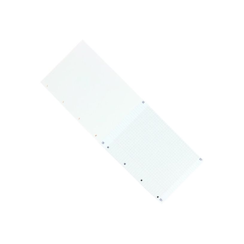 3020121069790-Oxford - Bloc notes - A4 + - 160 pages - grands carreaux - perforé - orange-P_79364061_1-6