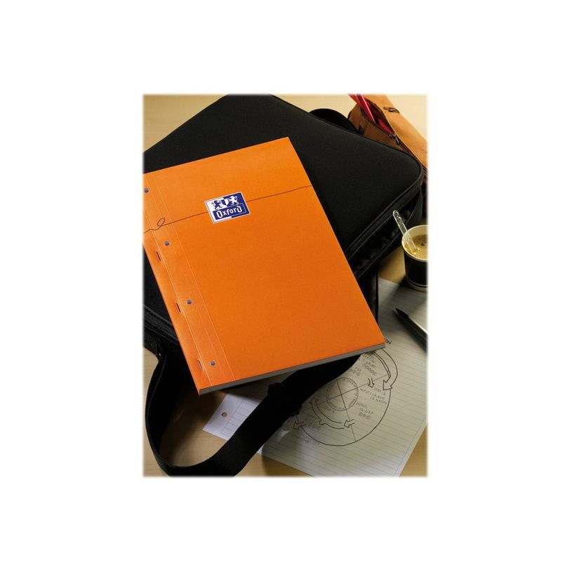 3020121062890-Oxford - Bloc notes - A4 + - 160 pages - petits carreaux - perforé-P_79364183_5-3