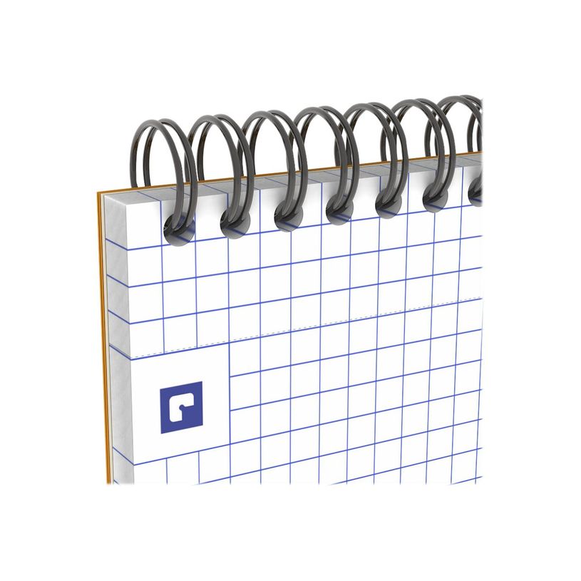 3020121062975-Oxford - Bloc notes - A4 + - 160 pages - petits carreaux - 80G - orange-P_79364294_4-3