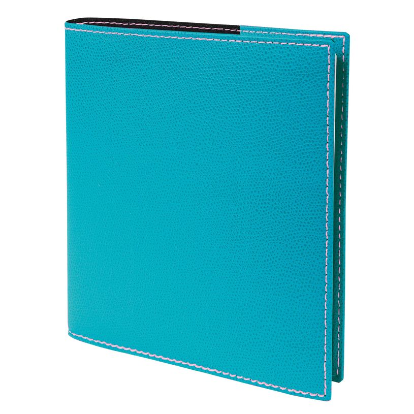 3371017521480-Agenda Club Executif - 1 semaine sur 2 pages - 16 x 16 cm - turquoise - Quo Vadis-P_79364597_1-0