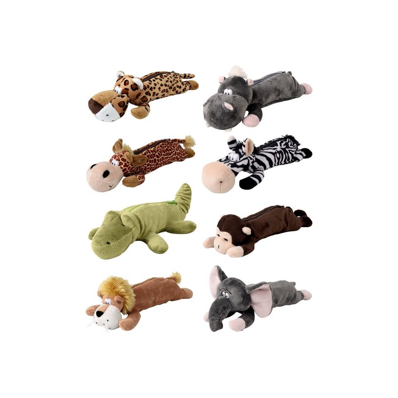 3108726488977-Trousse Peluche 8 modèles disponibles 1 compartiment Oberthur -P_79364810_1-0